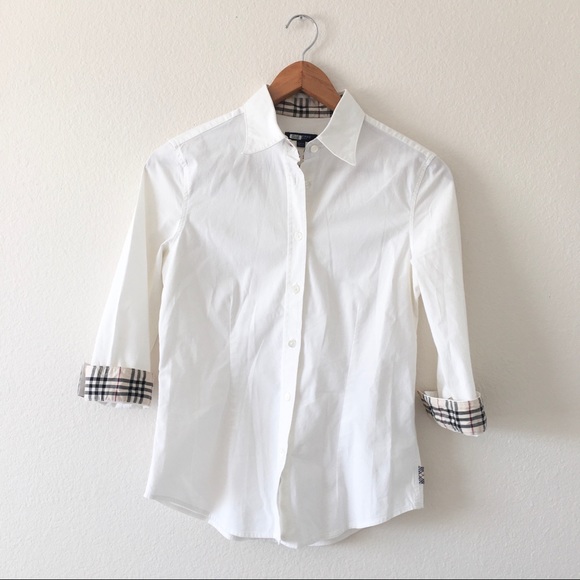Burberry Tops - Burberry Classic White Button Down Shirt